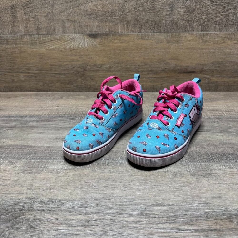 Heelys Minecraft Axolotl Skate Sneakers Youth Size 6